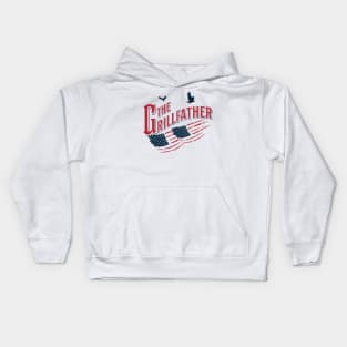 the grillfather 4th ofJuly t-shirt Kids Hoodie